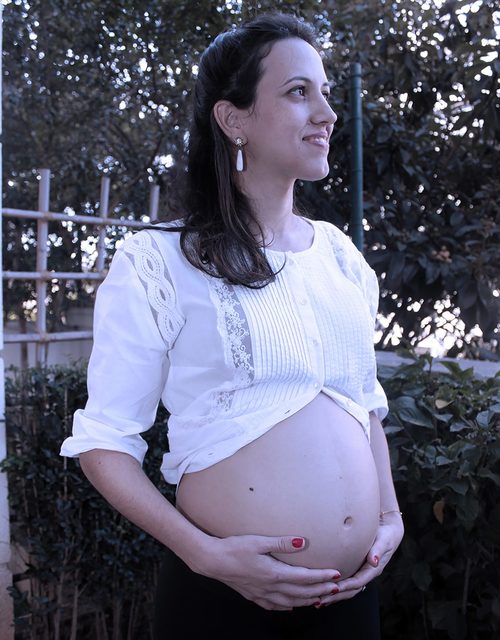 ENSAIO DE GRÁVIDA: VERA E FÁBIO